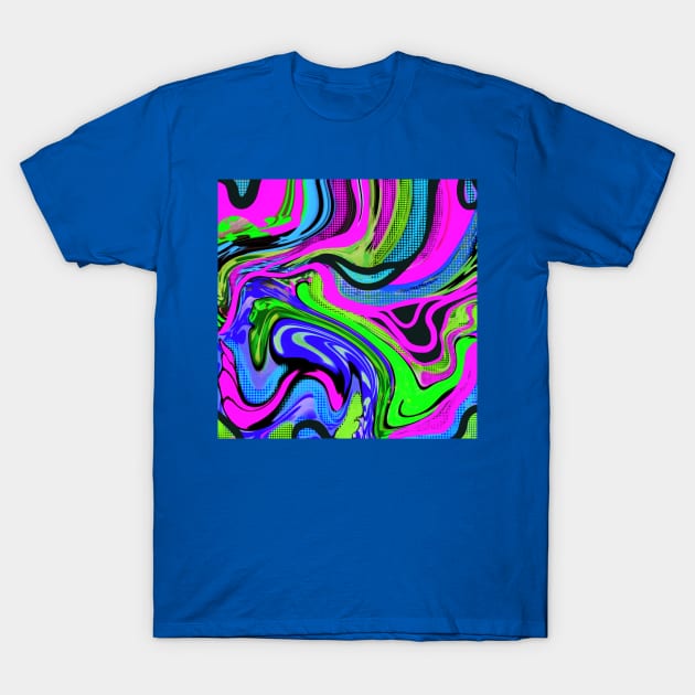 Hypnotic Abstract T-Shirt by Minxylynx4